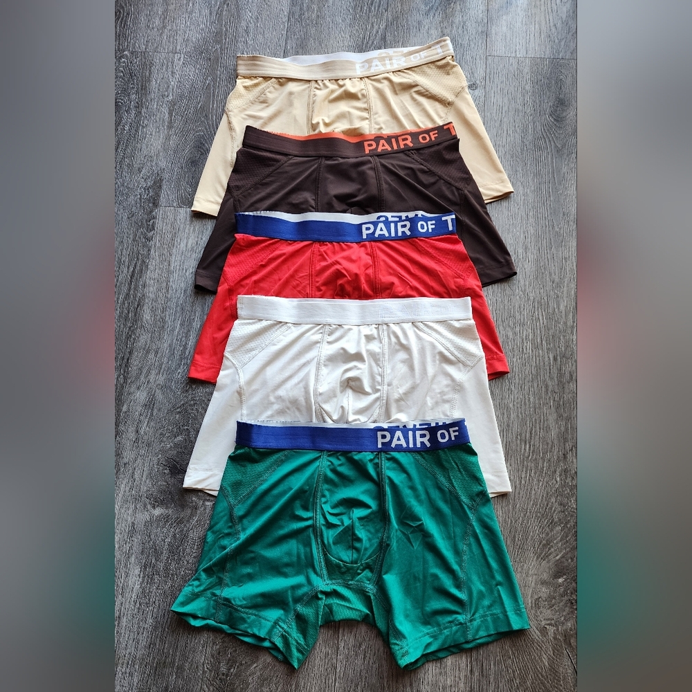 Men's Boxer Briefs - Multi-Color Pack